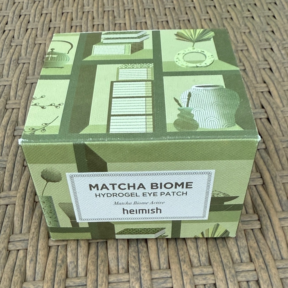 Heimish Matcha Biome Hydrogel Eye Patch - Green New Vegan